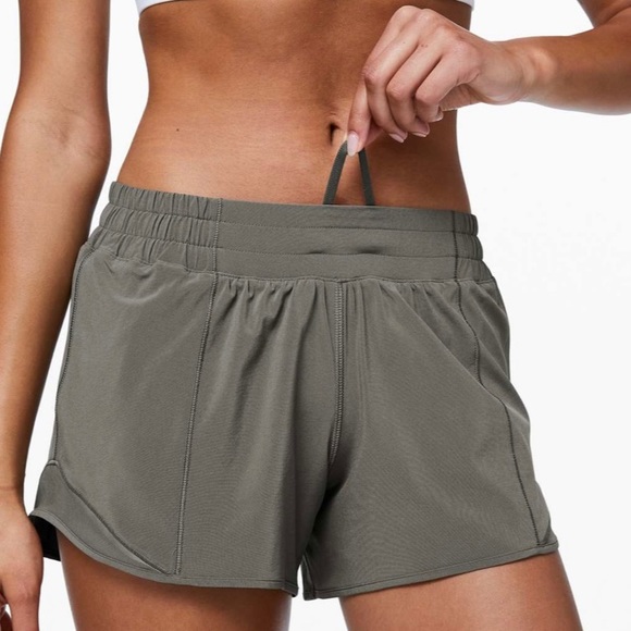 lululemon athletica Gray Women Shorts - Picture 1 of 8